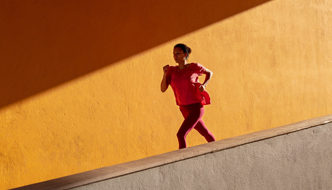 Woman jogging